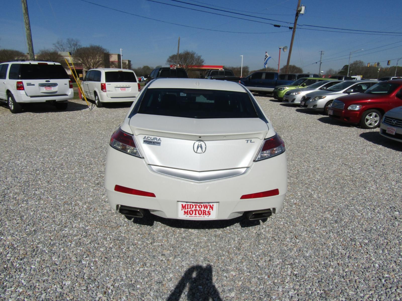 2010 White Acura TL 5-Speed AT with Tech Package (19UUA8F53AA) with an 3.5L V6 SOHC 24V engine, Automatic transmission, located at 15016 S Hwy 231, Midland City, AL, 36350, (334) 983-3001, 31.306210, -85.495277 - Photo #7